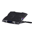 Benks SR08 Notebook Computer Cooling Fan Pad Desktop Laptop Riser Stand with LED Light - Cooling Pads by Benks | Online Shopping South Africa | PMC TechLife | Buy Now Pay Later Mobicred