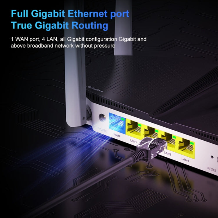 Wireless Routers, COMFAST CF-WR633AX 1800Mbps WiFi6 Dual Band Gigabit Router