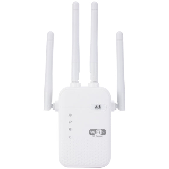 ZX-R08 300Mbps 2.4G WiFi Repeater Signal Amplifier, US Plug