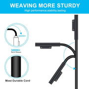 For Microsoft Surface Pro  7 / 7 Plus / 8 / 9 / X & Laptop 3 / 4 / 5 65W Laptop Power Adapter, Plug Type: AU Plug