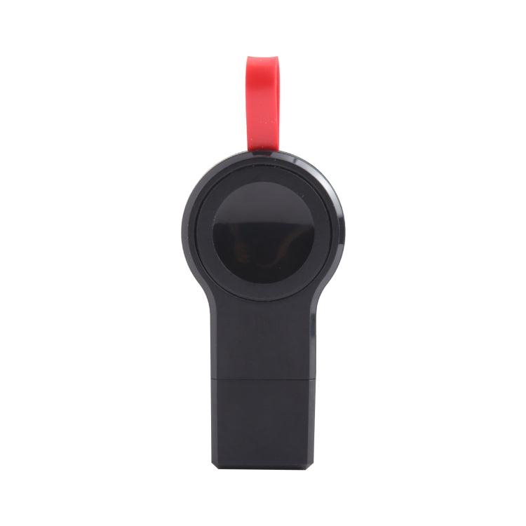 For Apple Watch Series 2W USB Port Portable Magnetic Charger (Black)