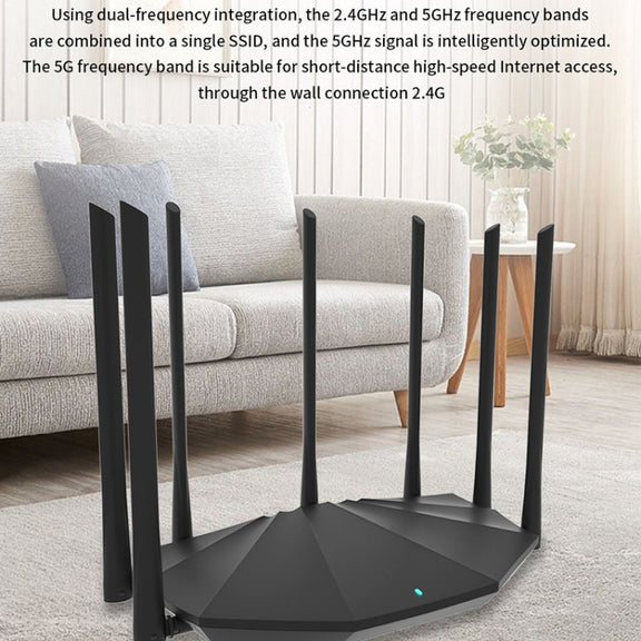 Tenda AC23 AC2100M Wireless WiFi IPV6 Home Coverage APP Control Extender Router