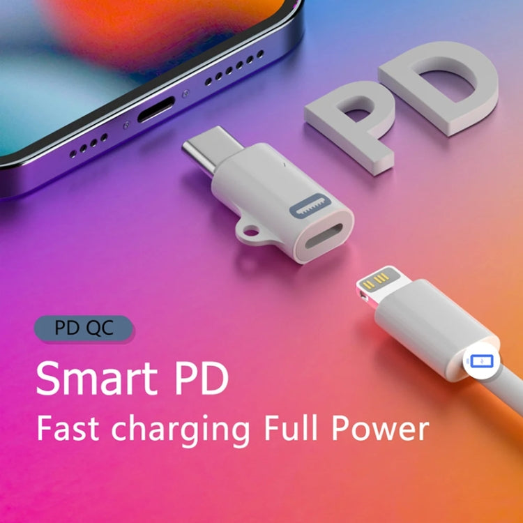 8 Pin Female to USB-C / Type-C Male Adapter Gen3, Supports PD Fast Charging for iPhone 15 Series