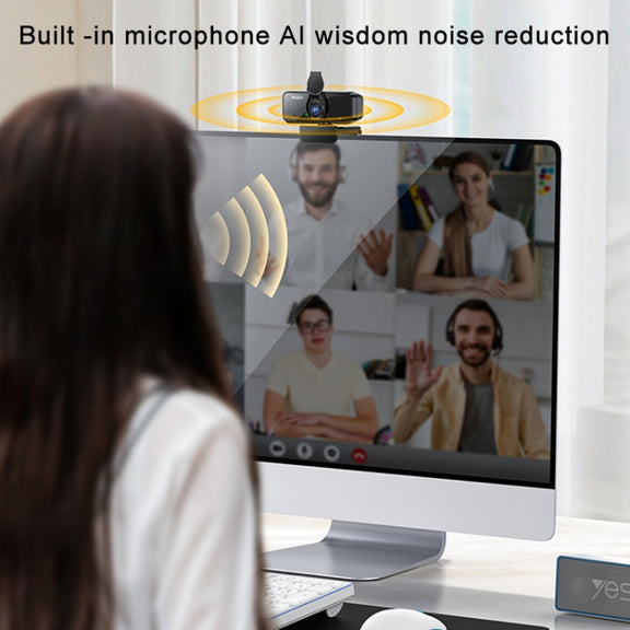 Yesido KM13 1080P 2.0MP USB Webcam, Cable Length 1.5m