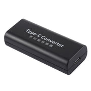 DC 5.5 x 2.1mm Power Jack Female to USB-C / Type C Female Power Connector Adapter with 30cm USB-C / Type C Cable