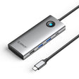ORICO PW11-8PC Type-C / USB-C 8-in-1 5Gbps Multifunction Docking Station(Dark Gray) - USB HUB by ORICO | Online Shopping South Africa | PMC TechLife | Buy Now Pay Later Mobicred