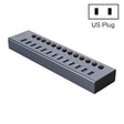 ORICO BT2U3-13AB-GY-BP Multi-Ports Individual Switches HUB, US Plug - free shipping - PMC TechLife - Order now!