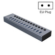 ORICO BT2U3-13AB-GY-BP Multi-Ports Individual Switches HUB, EU Plug - free shipping - PMC TechLife - Order now!