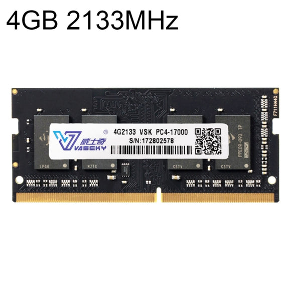 Vaseky 4GB 2133MHz PC4-17000 DDR4 PC Memory RAM Module for Laptop