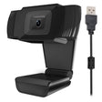 HXSJ A870 480P Pixels HD 360 Degree WebCam USB 2.0 PC Camera with Microphone for Skype Computer PC Laptop, Cable Length: 1.4m(Black) - HD Camera by HXSJ | Online Shopping South Africa | PMC TechLife | Buy Now Pay Later Mobicred