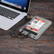 ORICO 3139C3 3.5 inch SATA HDD USB 3.1 Type-C External Hard Drive Enclosure Storage Case(Transparent) - HDD Enclosure by ORICO | Online Shopping South Africa | PMC TechLife | Buy Now Pay Later Mobicred
