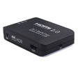 AYS-31V20 HDMI 2.0 3x1 4K Ultra HD Switch Splitter(Black) - Switch by PMC TechLife | Online Shopping South Africa | PMC TechLife | Buy Now Pay Later Mobicred