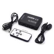 AYS-51V20 HDMI 2.0 5x1 4K Ultra HD Switch Splitter(Black)