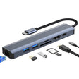 BYL-2303 7 in 1 USB-C / Type-C to USB Multifunctional Docking Station HUB Adapter - USB HUB by PMC TechLife | Online Shopping South Africa | PMC TechLife | Buy Now Pay Later Mobicred