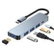 BYL-2301T 5 in 1 USB-C / Type-C to USB Multifunctional Docking Station HUB Adapter - USB HUB by PMC Jewellery | Online Shopping South Africa | PMC Jewellery | Buy Now Pay Later Mobicred