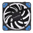 Color LED 12cm 4pin Computer Components Chassis Fan Computer Host Cooling Fan Silent Fan Cooling with Blue Light(Blue) - Fan Cooling by PMC TechLife | Online Shopping South Africa | PMC TechLife | Buy Now Pay Later Mobicred