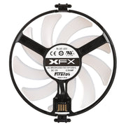 GPU Cooler Graphics Card Fan VGA Cards blower Cooler for XFX RX470 RX480, with Red Light