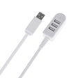 1.2m TPE USB A to 3 USB Ports Female HUB Adapter - free shipping - PMC TechLife - Order now!