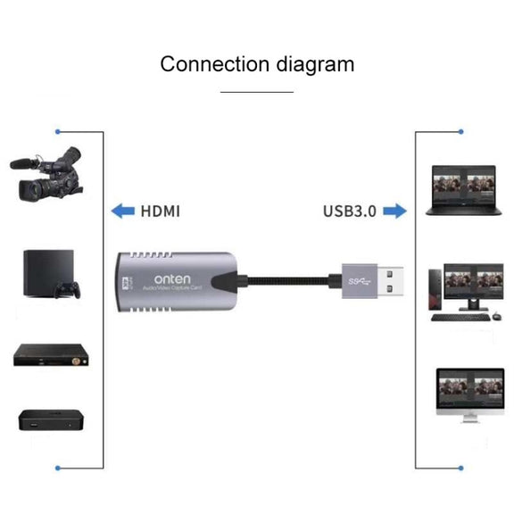 Onten US302 USB3.0 Audio Video Capture Card