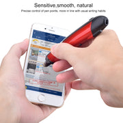 PR-08 6-keys Smart Wireless Optical Mouse with Stylus Pen & Laser Function (Red)