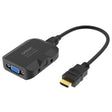 Onten 35165 HDMI to VGA + Optical Audio Converter for Speaker / TV / Computer - free shipping - PMC TechLife - Order now!