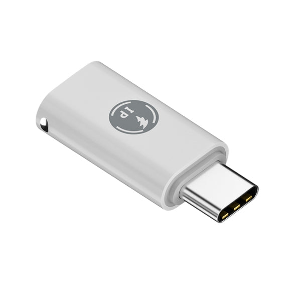 USB-C / Type-C Male to 8 Pin Female ABS Charging Adapter