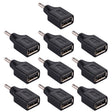 10 PCS 3.5x1.35mm Male to USB Female Adapter Connector - Universal Power Adapter by PMC TechLife | Online Shopping South Africa | PMC TechLife | Buy Now Pay Later Mobicred