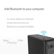 ORICO BTA-403 3Mbps Transfer Speed USB Bluetooth 4.0 Adapter(Black)