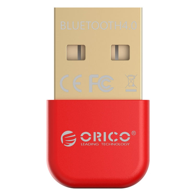 ORICO BTA-403 3Mbps Transfer Speed USB Bluetooth 4.0 Adapter(Red)