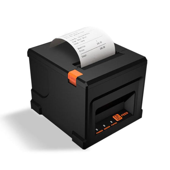 ZJ-8360 II USB and LAN Interface Auto-cutter 80mm Thermal Receipt Printer(US Plug)