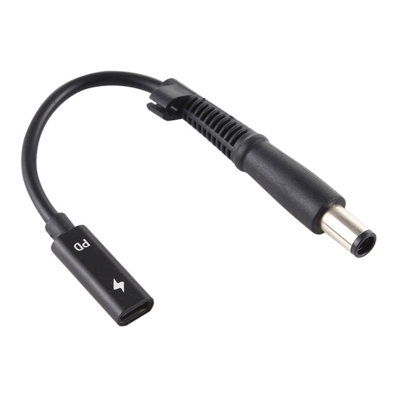 DP USB-C / Type-C to 7.4 x 0.6mm Power Adapter Charger Cable for HP