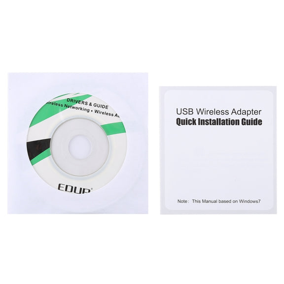 EDUP EP-AC1661 2 in 1 Bluetooth 4.2 + Dual Band 11AC 600Mbps High Speed Wireless USB Adapter WiFi Receiver