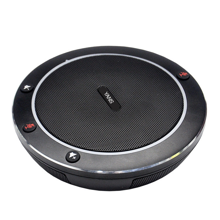 YANS YS-M61 USB Mini Port Video Conference Omnidirectional Microphone (Black)