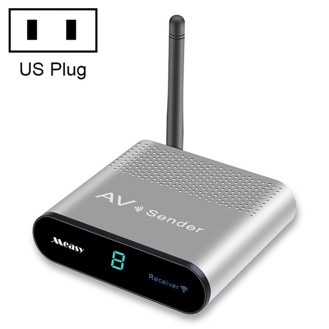 Measy AV220 2.4GHz Wireless Audio / Video Transmitter and Receiver, Transmission Distance: 200m, US Plug