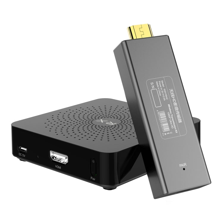 Measy W2H Mini2 60GHz Full HD 1080P Wireless 3D Transmission Kit, Transmission Distance: 30m, EU Plug