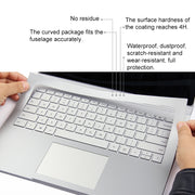 4 in 1 Notebook Shell Protective Film Sticker Set for Microsoft Surface Book 2 15 inch(Gold)