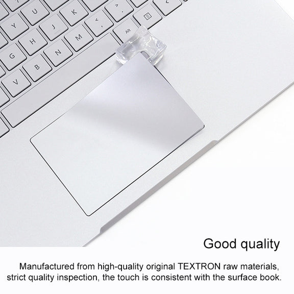 4 in 1 Notebook Shell Protective Film Sticker Set for Microsoft Surface Book 2 15 inch(Silver)