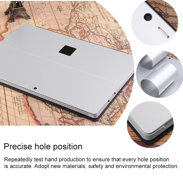 Tablet PC Shell Protective Back Film Sticker for Microsoft Surface Pro 3 (Black)