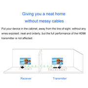 Measy FHD686-2 Full HD 1080P 3D 2.4GHz / 5.8GHz Wireless HD Multimedia Interface Extender 1 Transmitter + 2 Receiver, Transmission Distance: 200m(EU Plug)