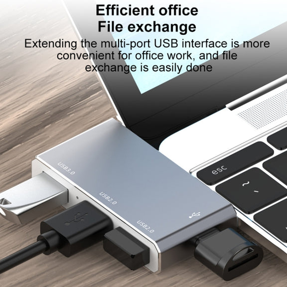 USB-C / Type-C to OTG 4 Port Type-C USB 3.0 USB 2.0 HUB Adapter