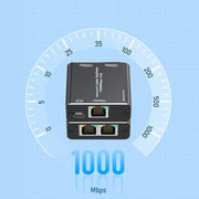 KC-E102 1000M LAN 1 to 2 RJ45 Splitter Adapter Ethernet Network Female Connector