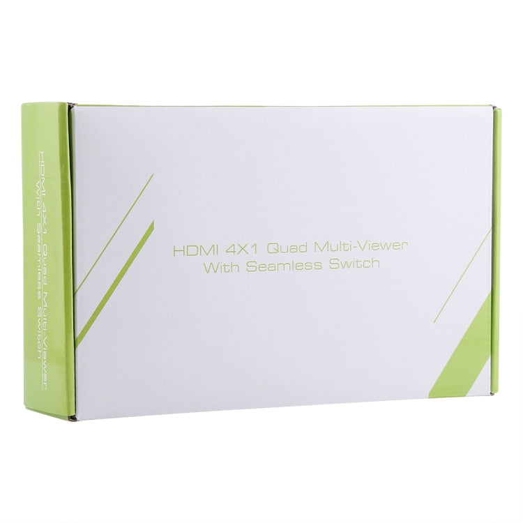 NEWKENG NK-C941 Full HD 1080P HDMI 4x1 Quad Multi-Viewer with Seamless Switch & Remote Control, EU Plug