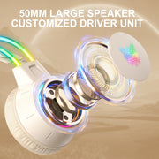 ONIKUMA X15 Pro Symphony Wired Gaming Headphone with Microphone(Beige)