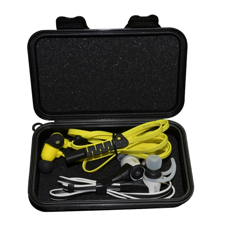 KZ Data Wire Charger Earphone Portable PP Material Receiving Case(Black)