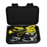 KZ Data Wire Charger Earphone Portable PP Material Receiving Case(Black)