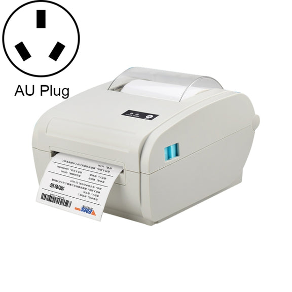 POS-9210 110mm USB POS Receipt Thermal Printer Express Delivery Barcode Label Printer, AU Plug(White)
