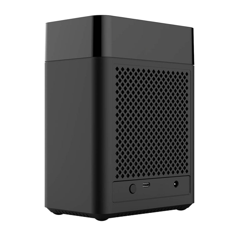 ORICO DS200C3 3.5 inch 2 Bay Magnetic-type USB-C / Type-C Hard Drive Enclosure with Blue LED Indicator(Black)