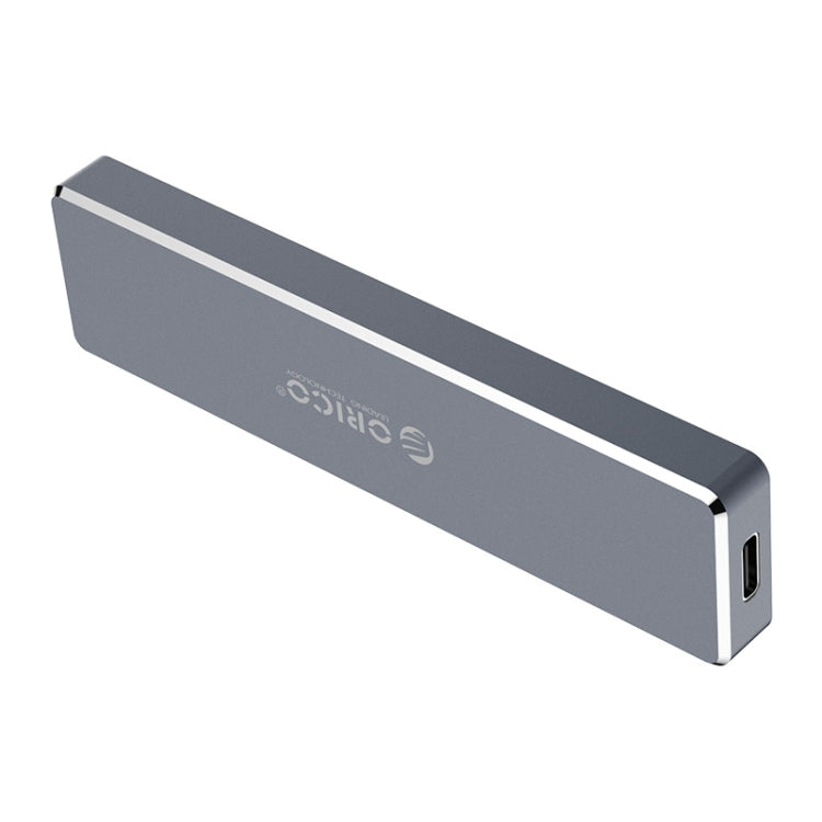 ORICO PCM2-C3 M.2 M-Key to USB 3.1 Gen2 USB-C / Type-C Push-top Solid State Drive Enclosure, The Maximum Support Capacity: 2TB(Grey)