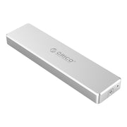 ORICO PCM2-C3 M.2 M-Key to USB 3.1 Gen2 USB-C / Type-C Push-top Solid State Drive Enclosure, The Maximum Support Capacity: 2TB(Silver)