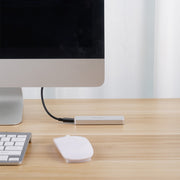 ORICO PCM2-C3 M.2 M-Key to USB 3.1 Gen2 USB-C / Type-C Push-top Solid State Drive Enclosure, The Maximum Support Capacity: 2TB(Grey)